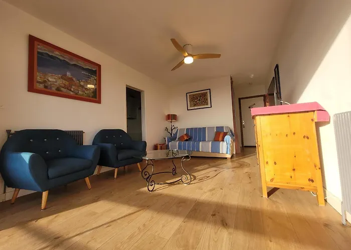 T3 Vue Sur Mer, Renove A Neuf, 4 A 6 Pers,65 M2-500 M De La * Argelès-sur-Mer
